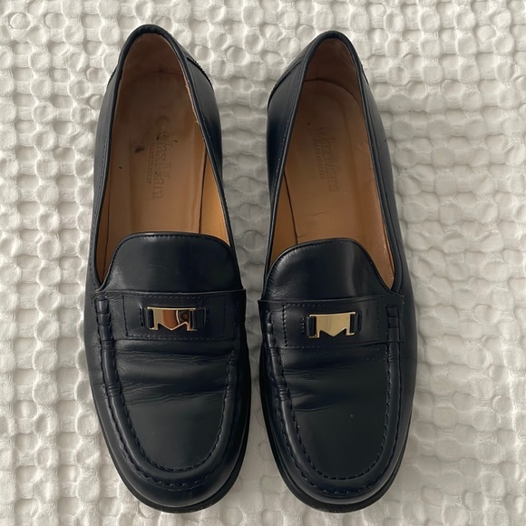 MaxMara Loafers Navy Blue - Picture 1 of 4